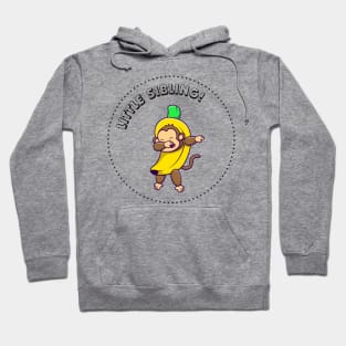 Little Sibling Banana Monkey Dabbing Hoodie